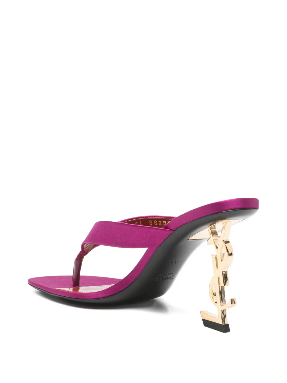Saint Laurent Opyum heeled sandals Roze