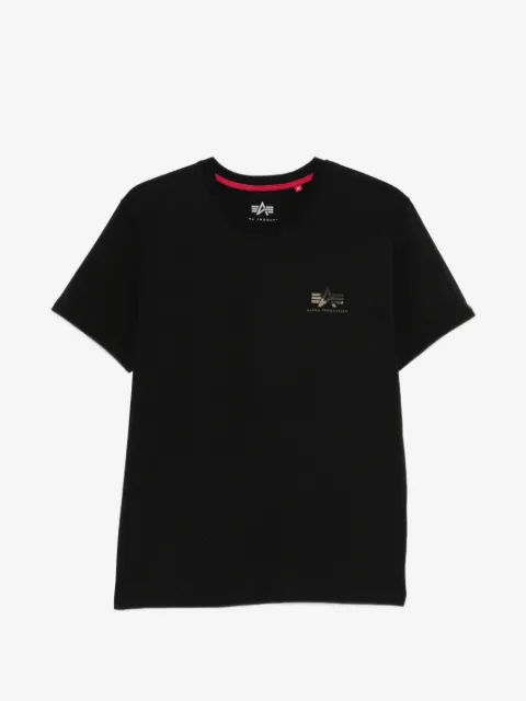 Alpha Industries logo-print T-shirt