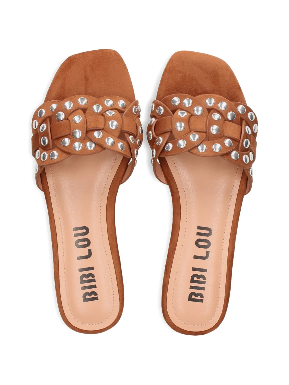 Bibi Lou studded woven sandals Bruin