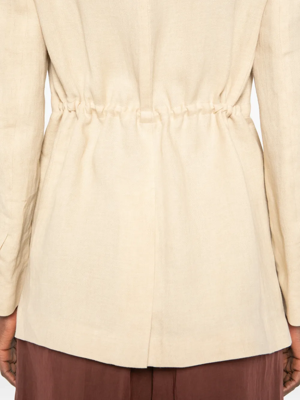 Max Mara Jas met knopen Beige