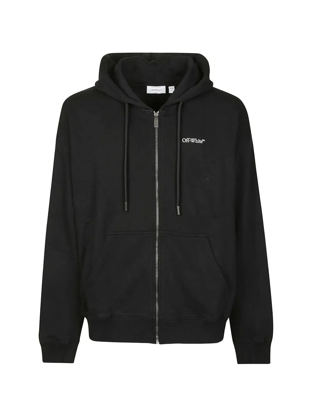 Off-White arrow-print hoodie - Black