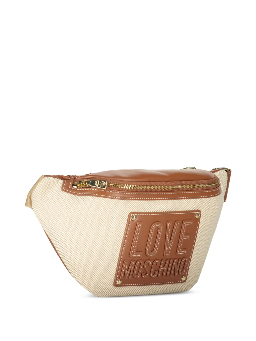 Love Moschino Heuptas met logopatch Beige
