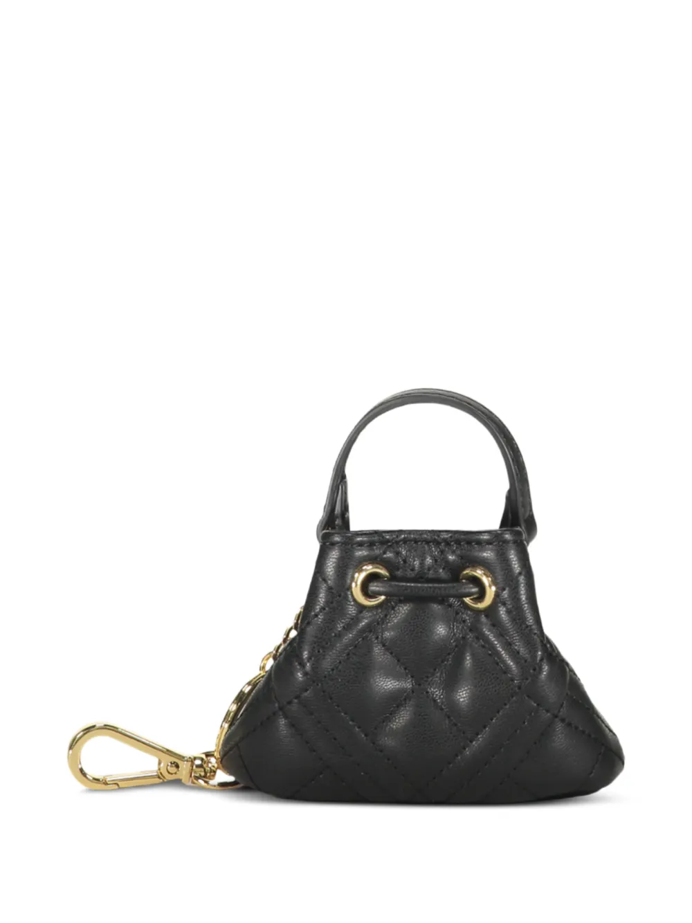 Love Moschino Gewatteerde sleutelhanger Zwart