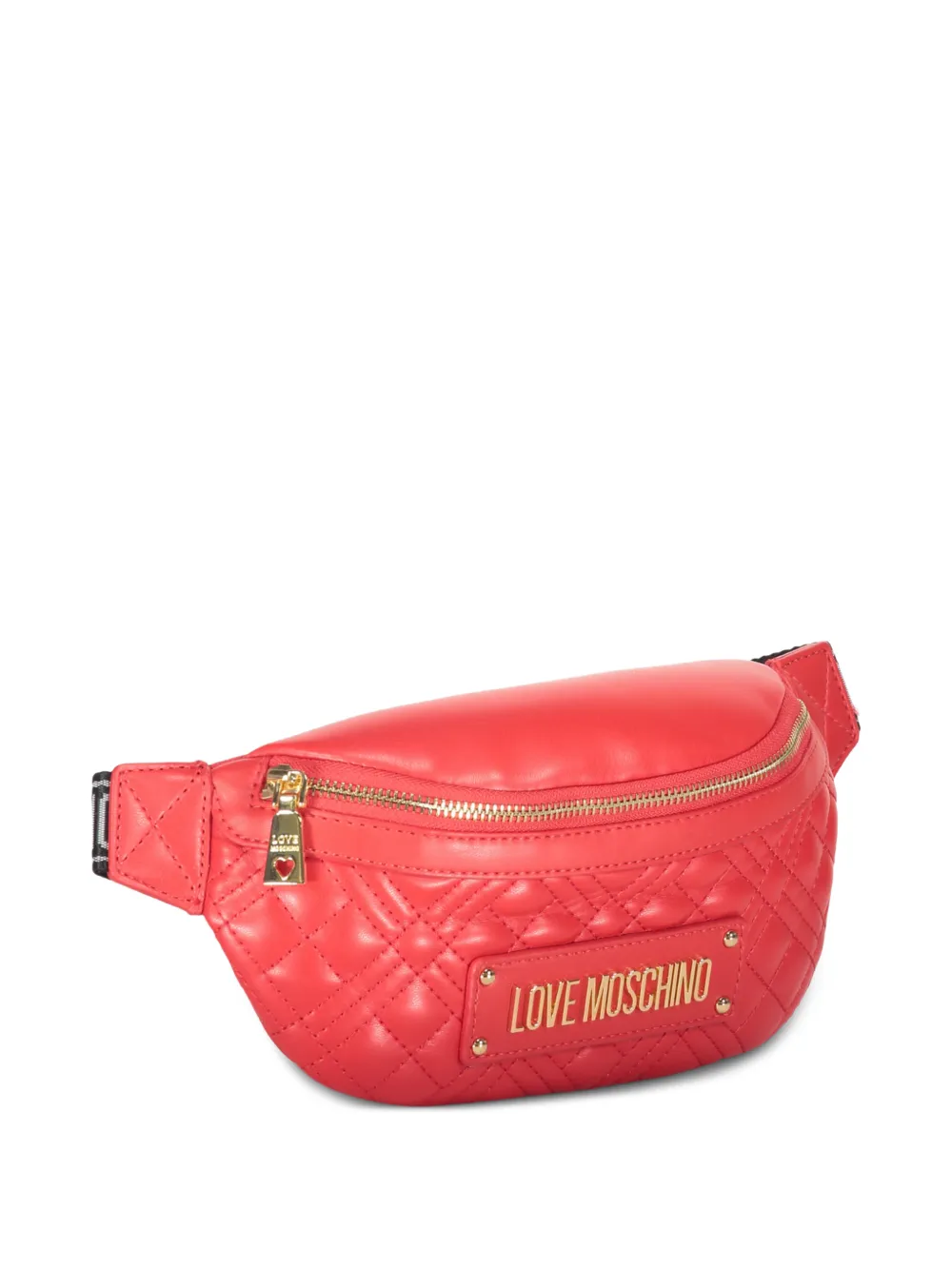 Love Moschino Heuptas met logoplakkaat Rood