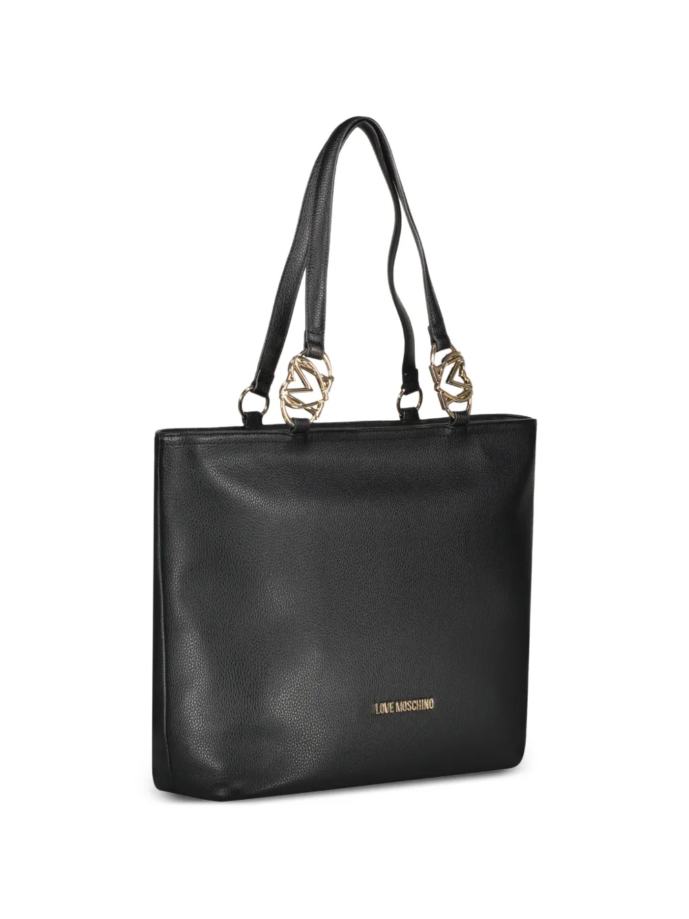 Love Moschino Heuptas met logoplakkaat Zwart