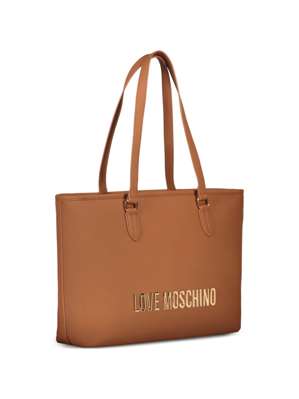 Love Moschino Heuptas met logoplakkaat Bruin