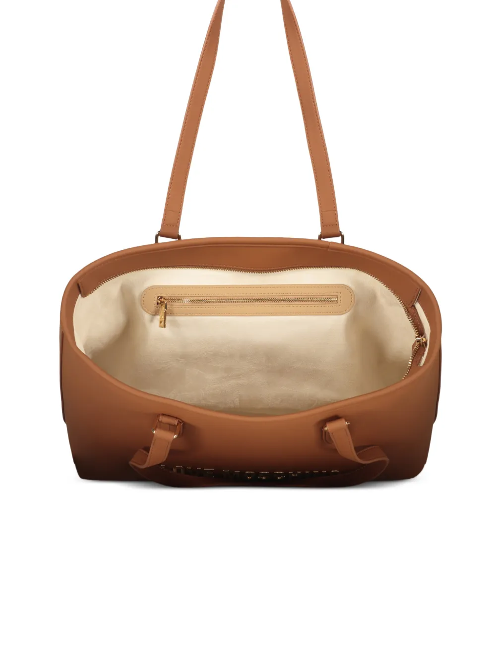 Love Moschino Heuptas met logoplakkaat Bruin