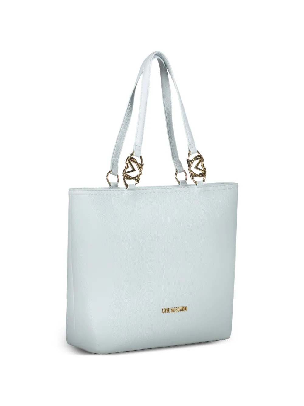 Love Moschino Heuptas met logoplakkaat Blauw