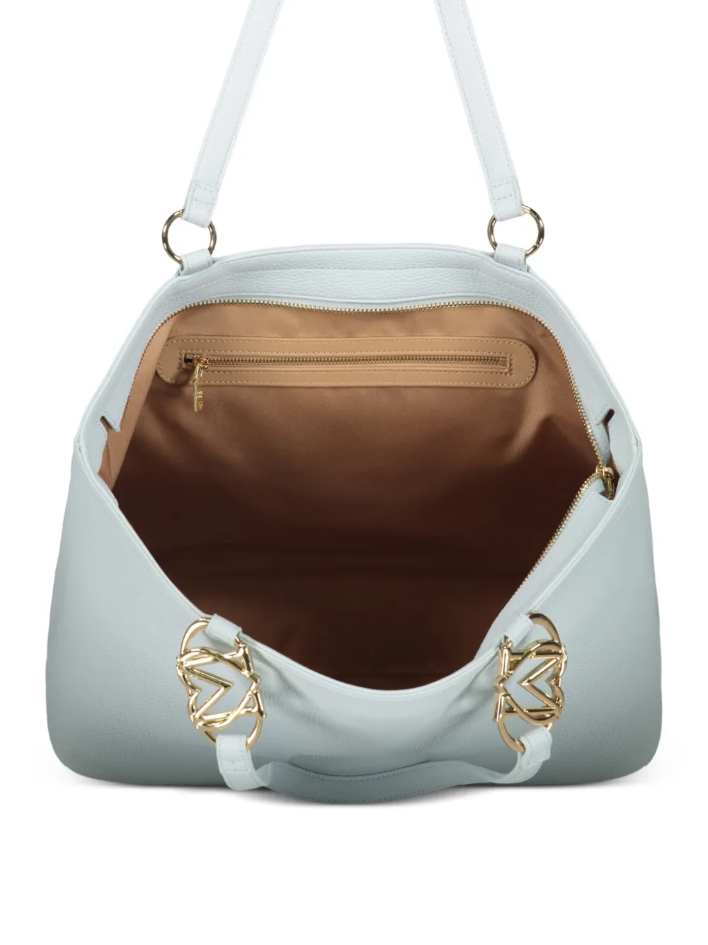 Love Moschino Heuptas met logoplakkaat Blauw