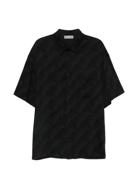Balenciaga print short-sleeve shirt