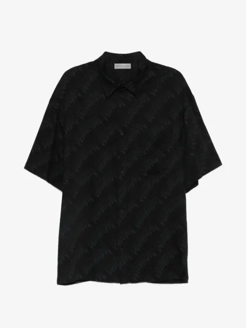 Balenciaga print short-sleeve shirt