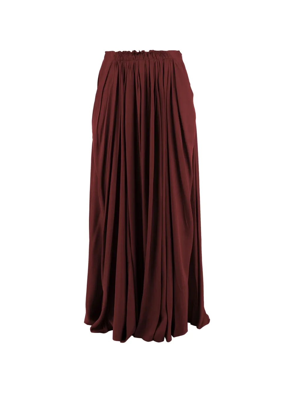 SA SU PHI gathered skirt - Rosso