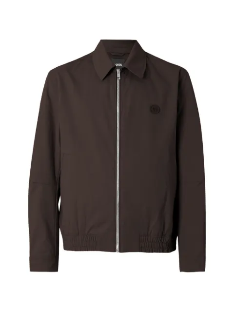 BOSS zip-up shirt jacket
