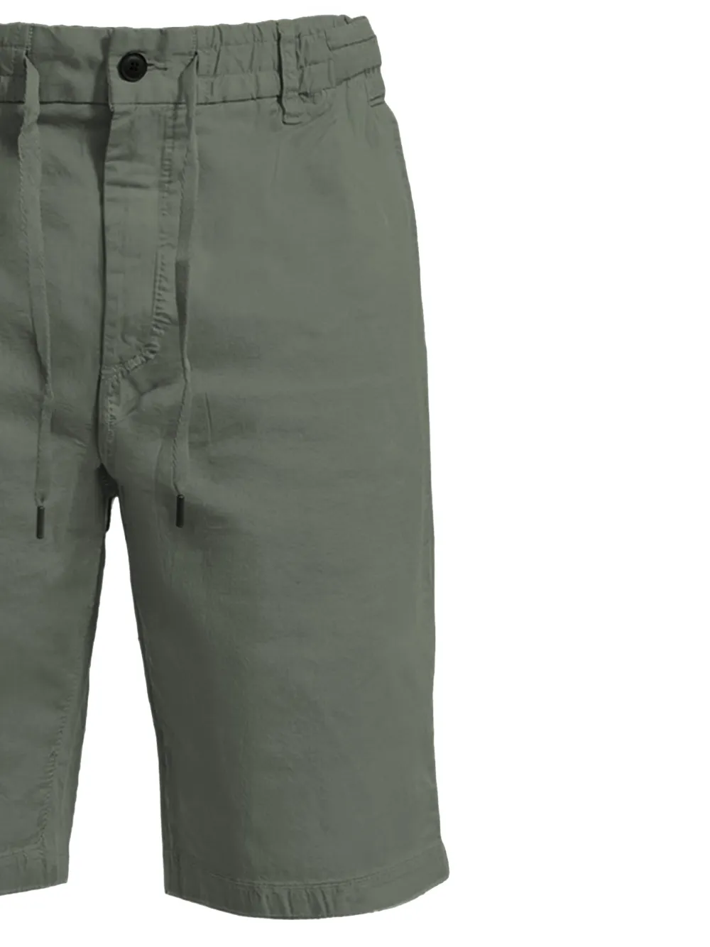 BOSS Bermuda shorts met trekkoord Groen