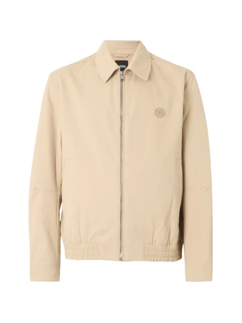 BOSS zip-up shirt jacket