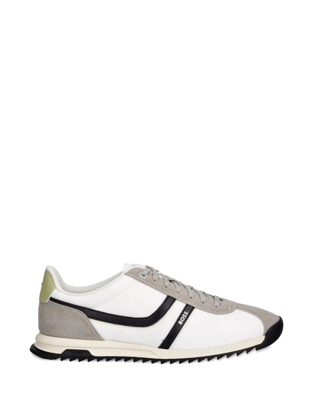 BOSS panelled low-top sneakers - Bianco