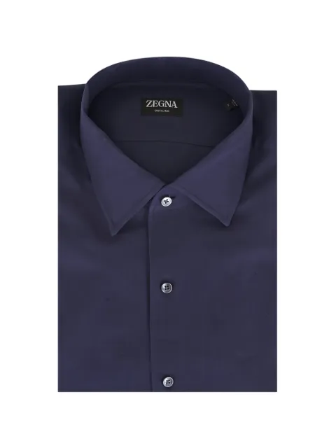 Zegna Oasilino spread-collar shirt