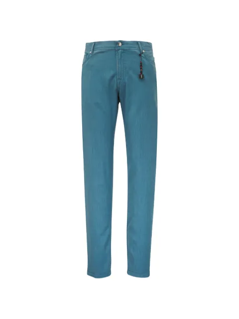 Marco Pescarolo logo-patch trousers