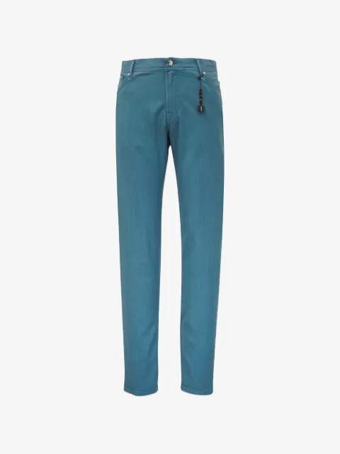 Marco Pescarolo logo-patch trousers