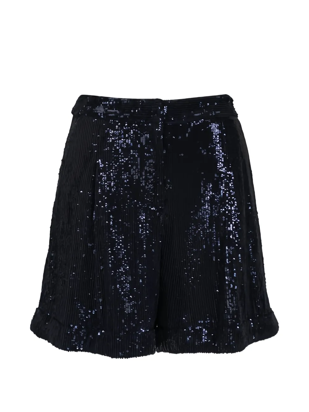 TWP midnight sequin trousers - Black