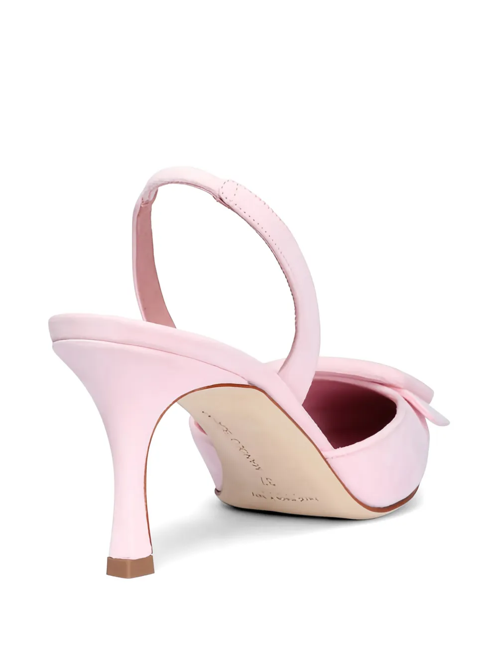 Manolo Blahnik Sling sandalen met gesp Roze