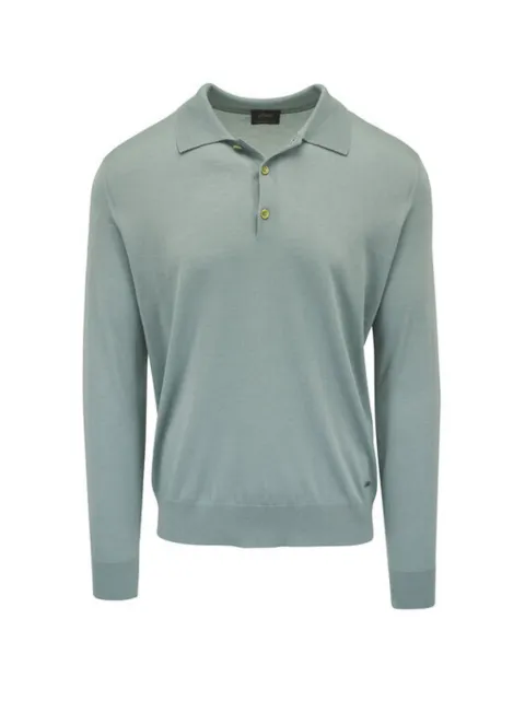 Brioni buttoned polo shirt