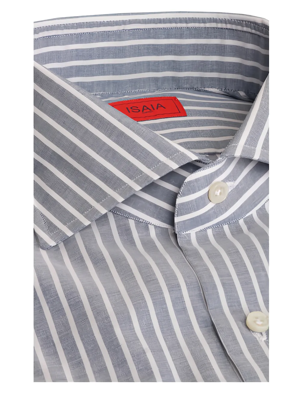  Isaia Striped Shirt - Blue 