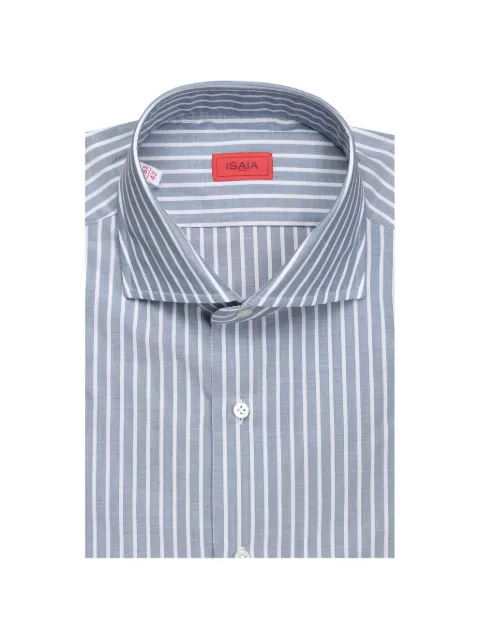 Isaia striped shirt