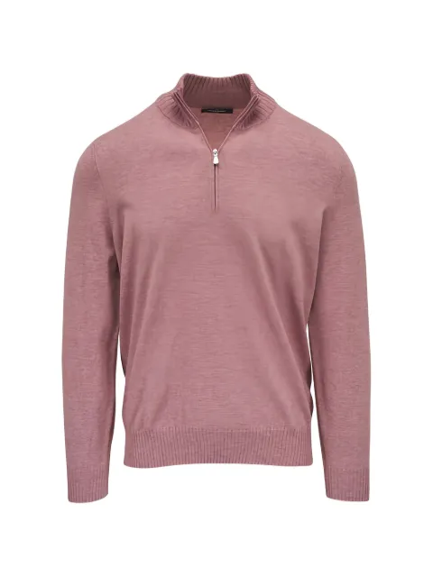 Gran Sasso zip-neck sweater