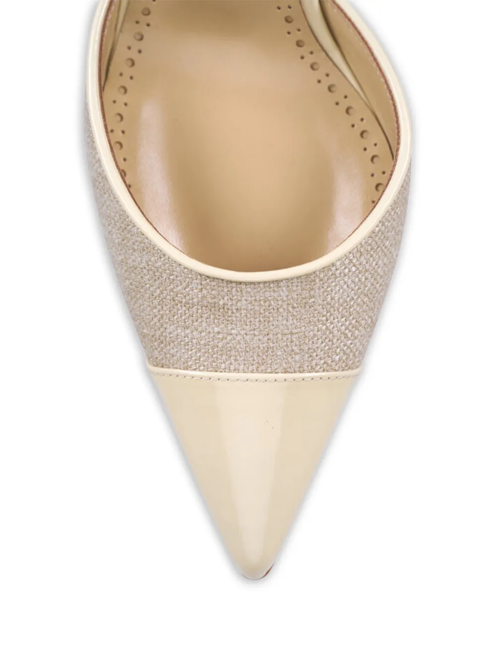 Manolo Blahnik Capsli slingback pumps Beige