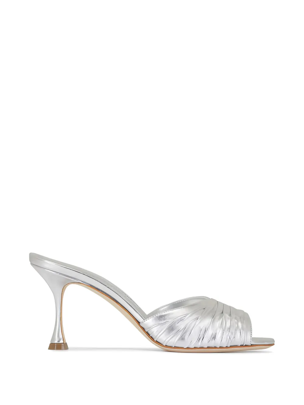 Manolo Blahnik Pirua sandalen Zilver
