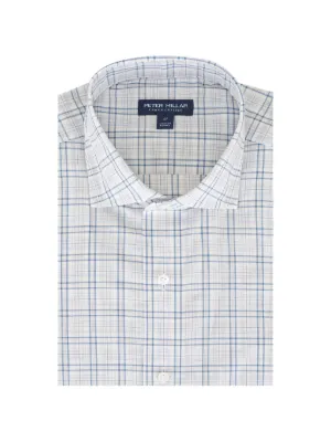 Isaia チェック シャツ | ホワイト | FARFETCH JP