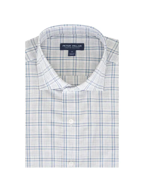 Peter Millar Pietro plaid-pattern shirt