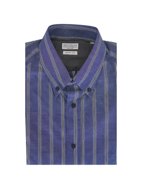 Brunello Cucinelli striped button-down shirt