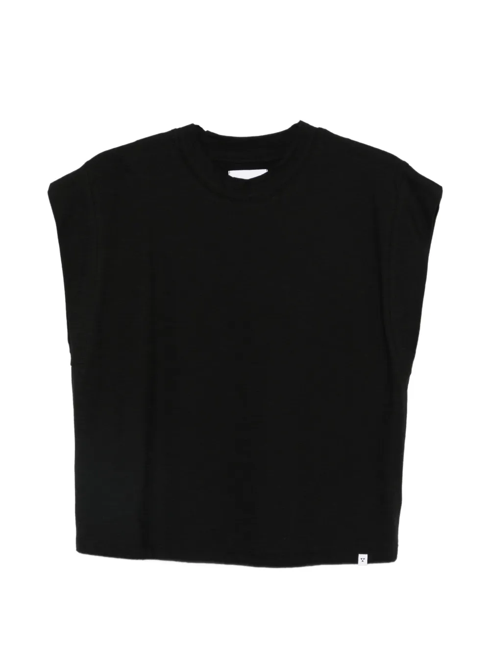 WOC Granada sleeveless T-shirt - Nero