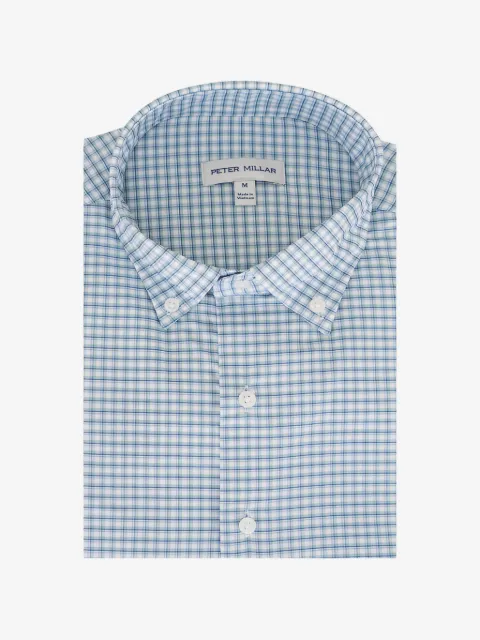 Peter Millar checked shirt