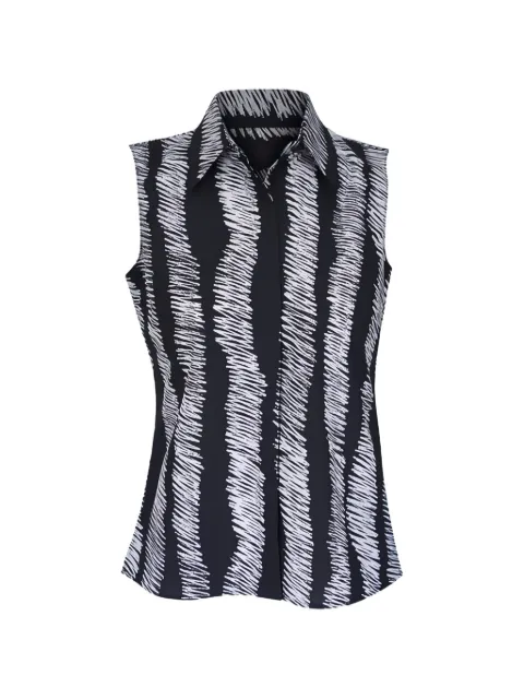 Akris Punto graphic-print sleeveless shirt