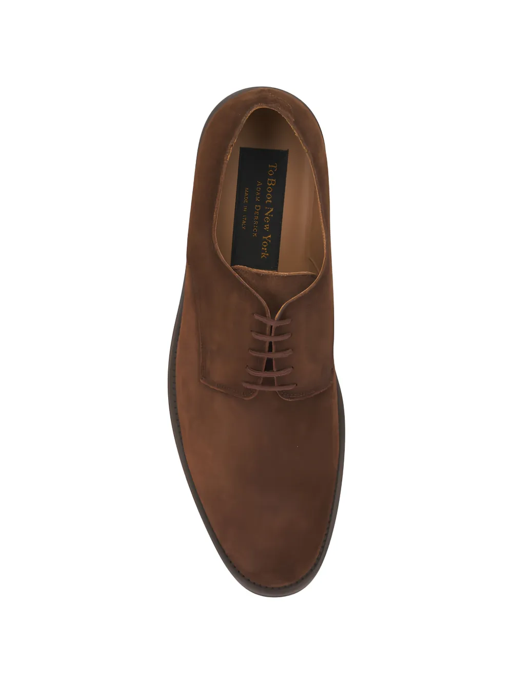 To Boot New York Suède derby schoenen Bruin
