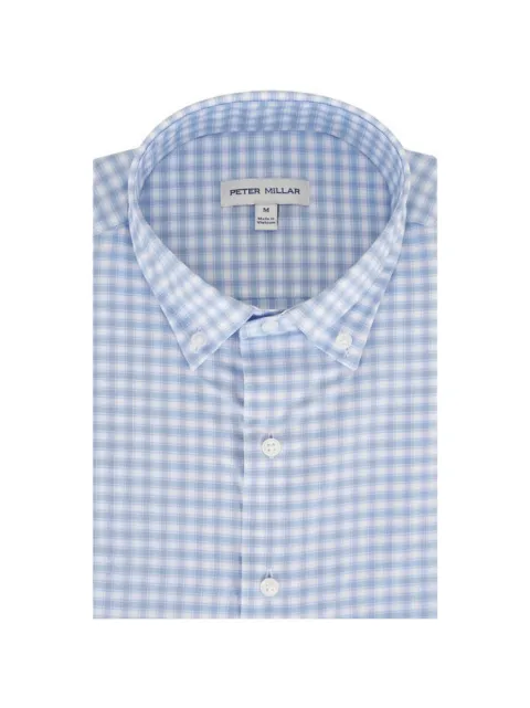 Peter Millar Lewis buttoned checked shirt