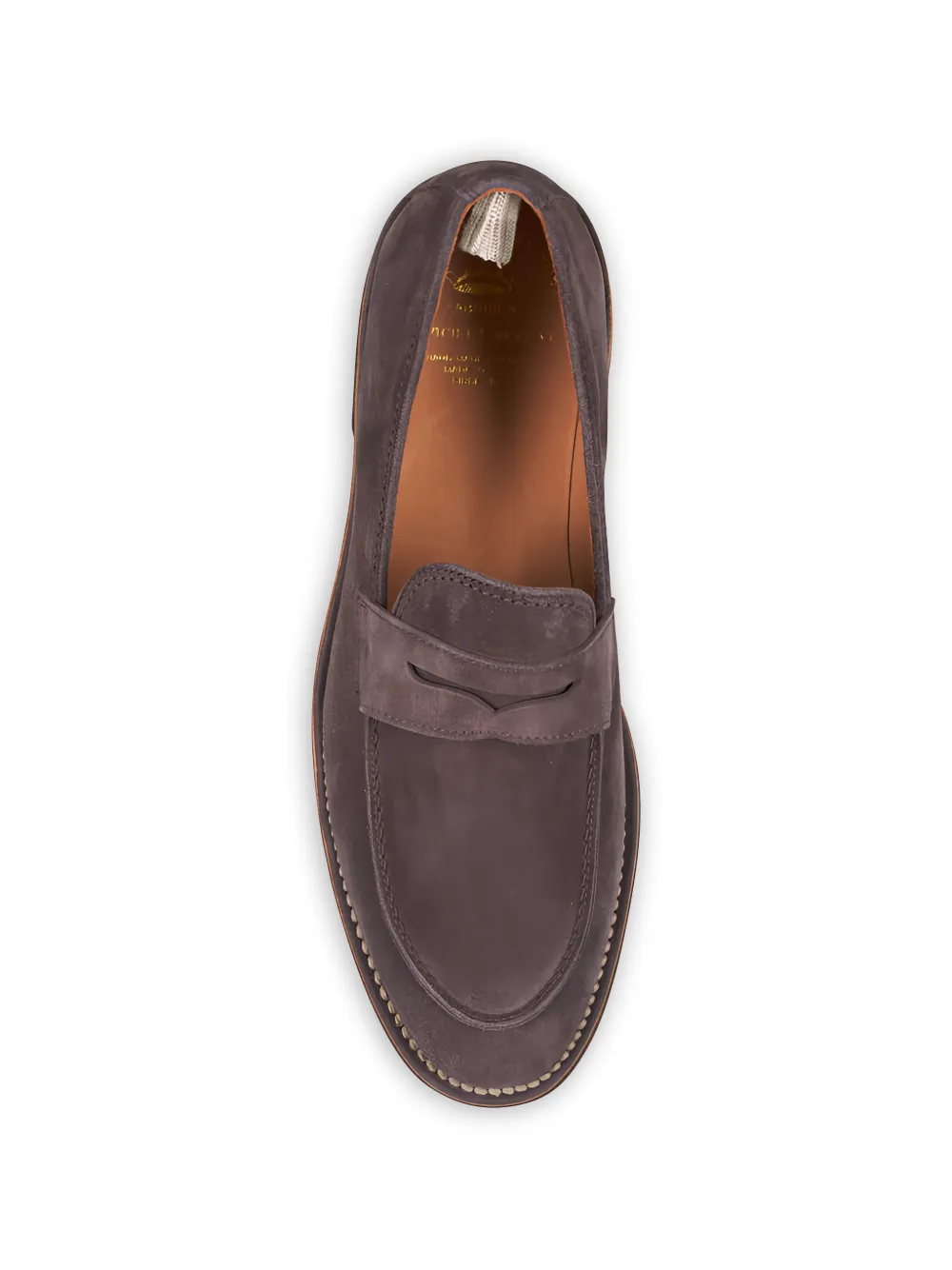 Officine Creative Suede Loafers in Grey, view 3
