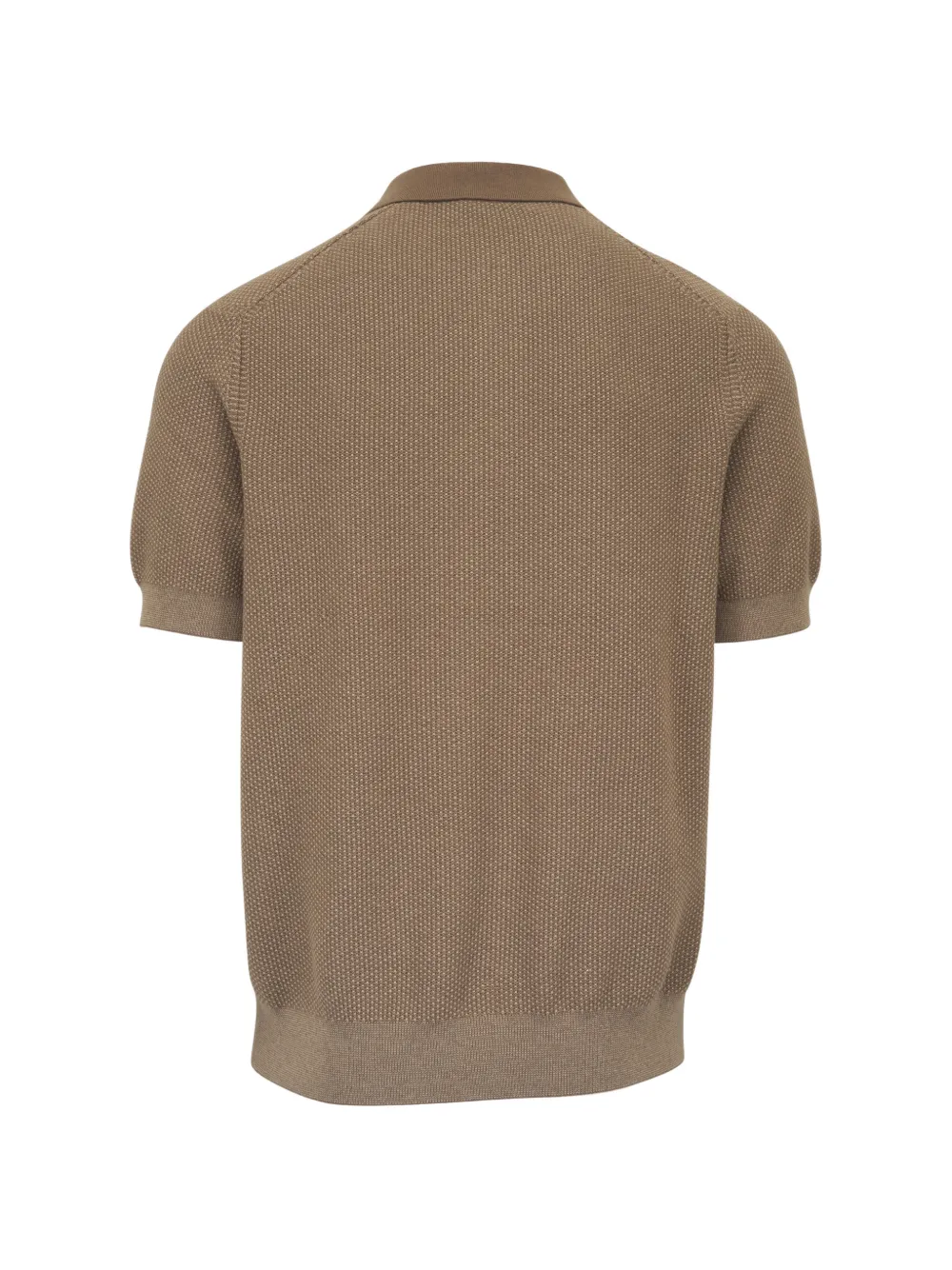 Vince short-sleeve polo shirt Beige