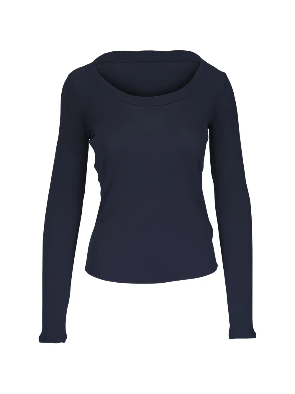Dorothee Schumacher long-sleeve knit top - Blu