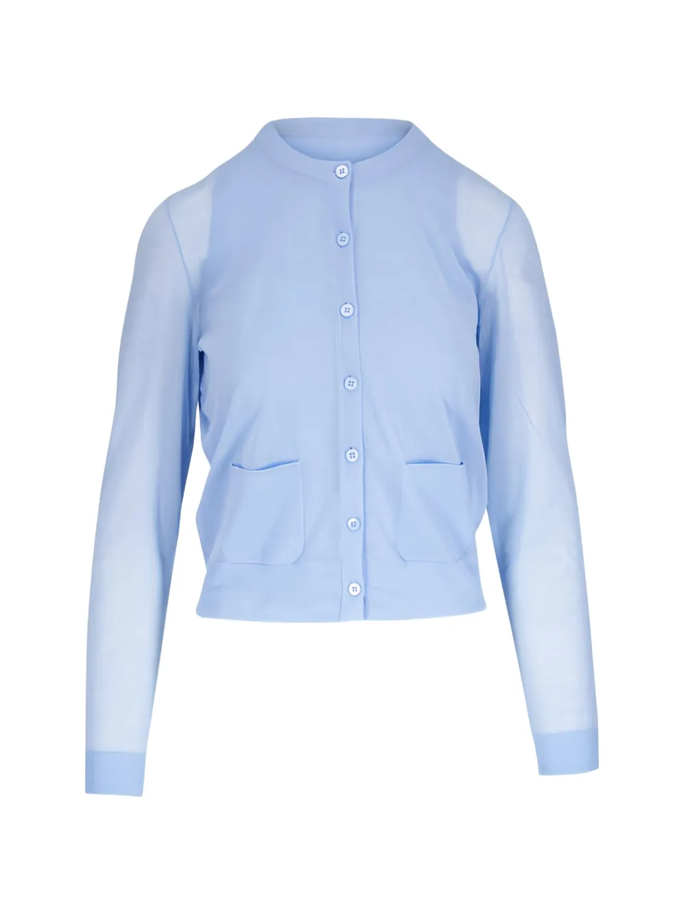 Dorothee Schumacher pocket knitted cardigan - Blu