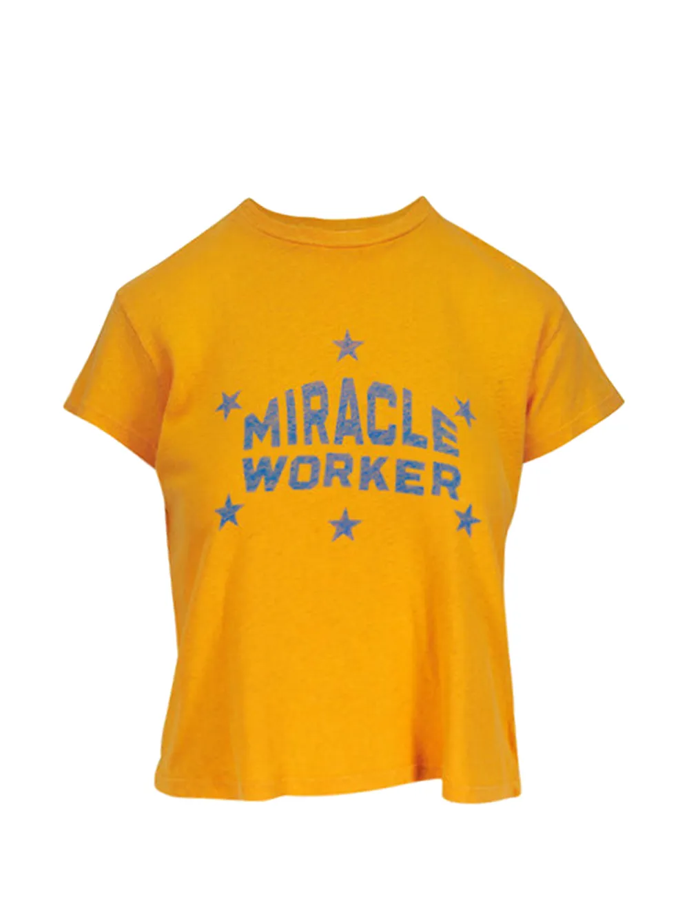 MOTHER star graphic T-shirt - Giallo