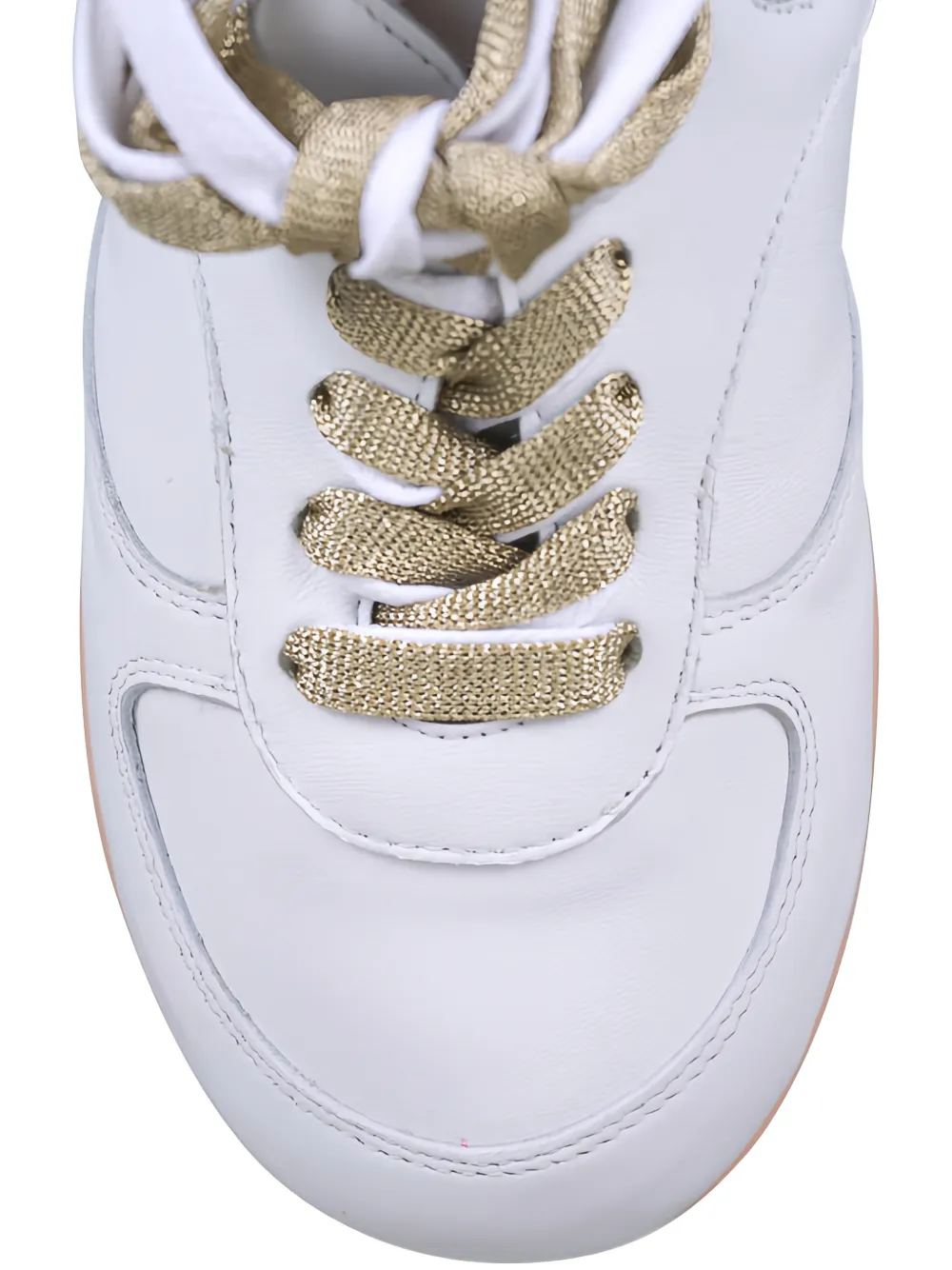 AGL Sneakers met ruches Wit