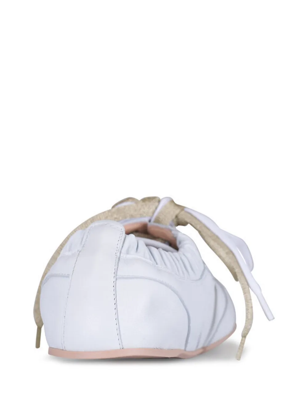 AGL Sneakers met ruches Wit