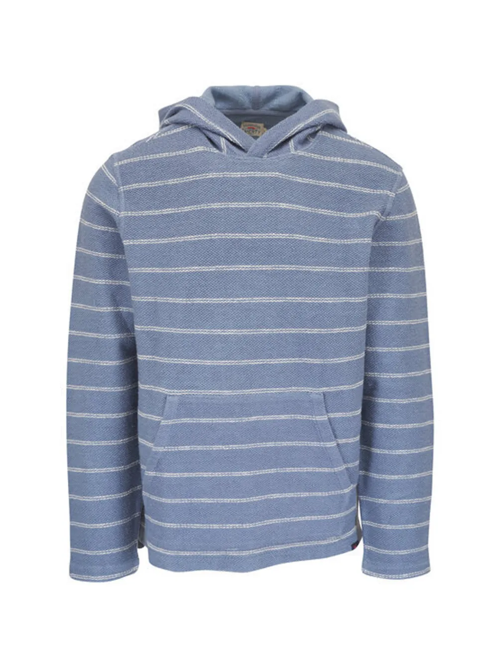 FAHERTY striped hooded sweater - Blu