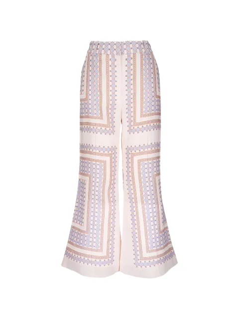 ZIMMERMANN patterned collection trousers