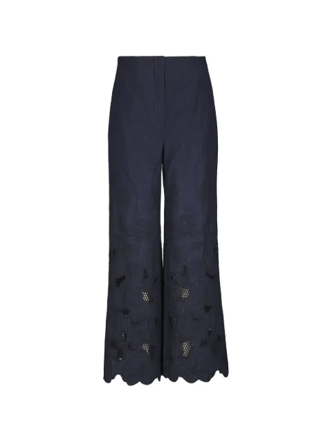Veronica Beard Osborne flared trousers