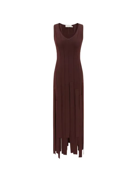 ZIMMERMANN Luna fringe midi dress